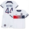 Maillot de Supporter Paris Saint-Germain Ekitike 44 Extérieur 2023-24 Pour Enfant